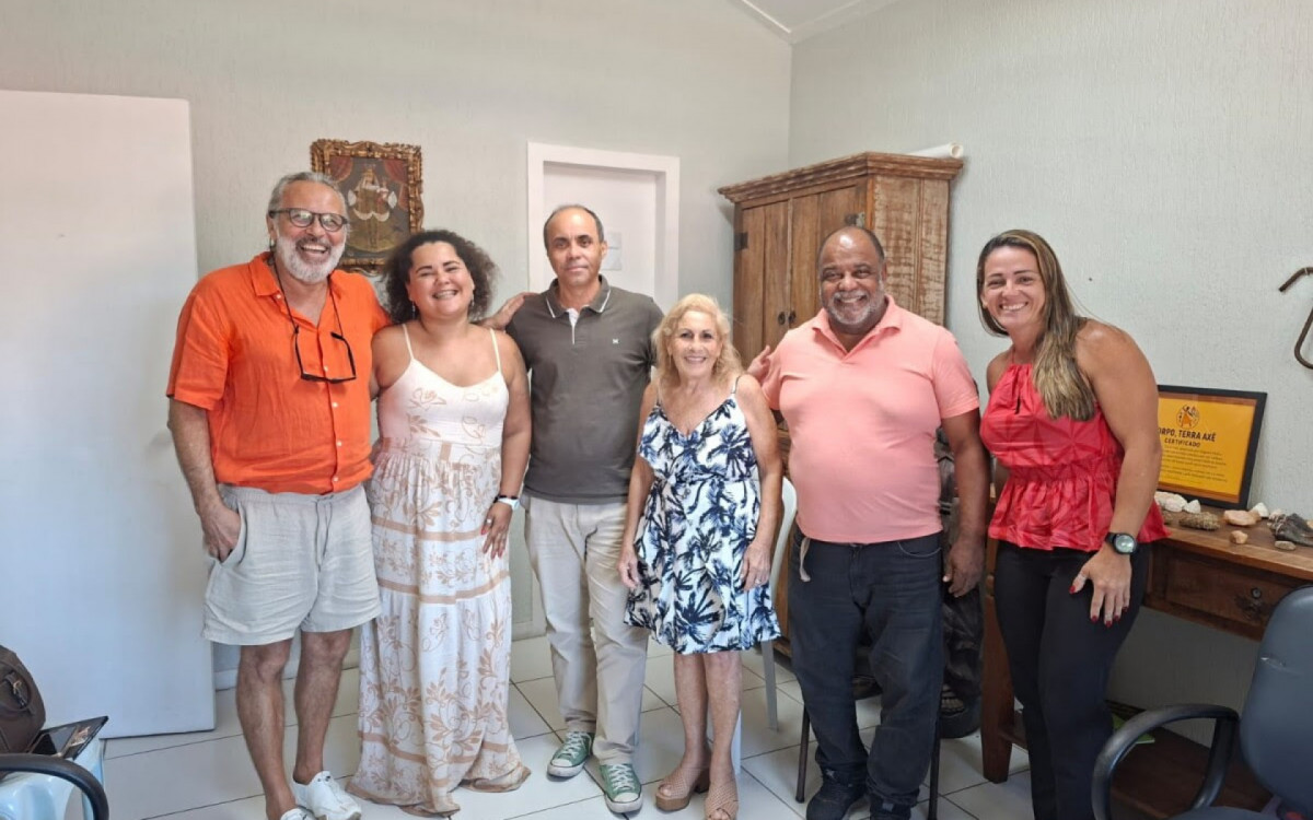 Uriel da Saúde, Allan Câmara, Gayakú Fernanda D?Oyá, José Antônio Mendes e Ekedji Kenia Serena