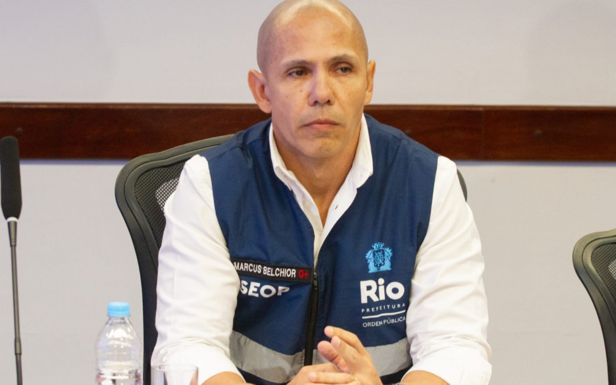 Secretário de Ordem Pública Marcus Belchior - Érica Martin/Agência O DIA