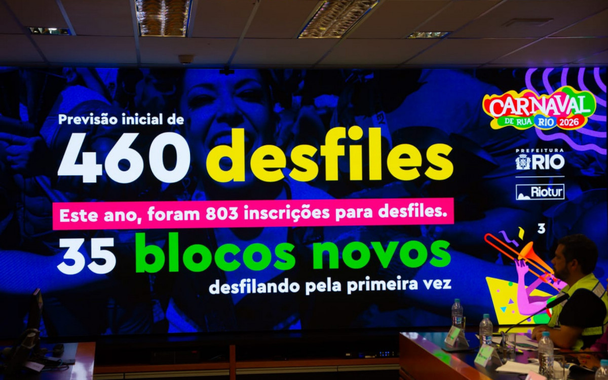 Serão 460 blocos na rua no Carnaval de 2026 - Érica Martin/Agência O DIA