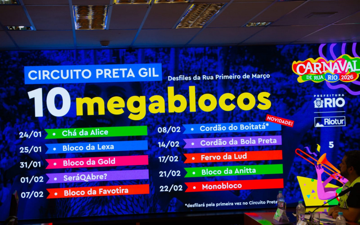 A cidade contará com 10 megablocos - Érica Martin/Agência O DIA