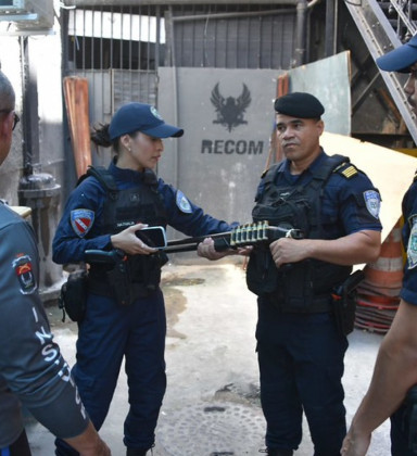 Guarda Municipal de Maricá participa de treinamento com a Polícia Militar