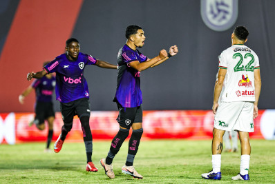 Caio Valle e Lucas Camilo celebram gols pelo Botafogo: 'Inexplicável'