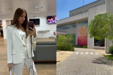 Grazi Massafera compartilha bastidores de 'Três Graças'