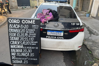 Venda de drogas na Vila Kennedy tinha até tabela de preços