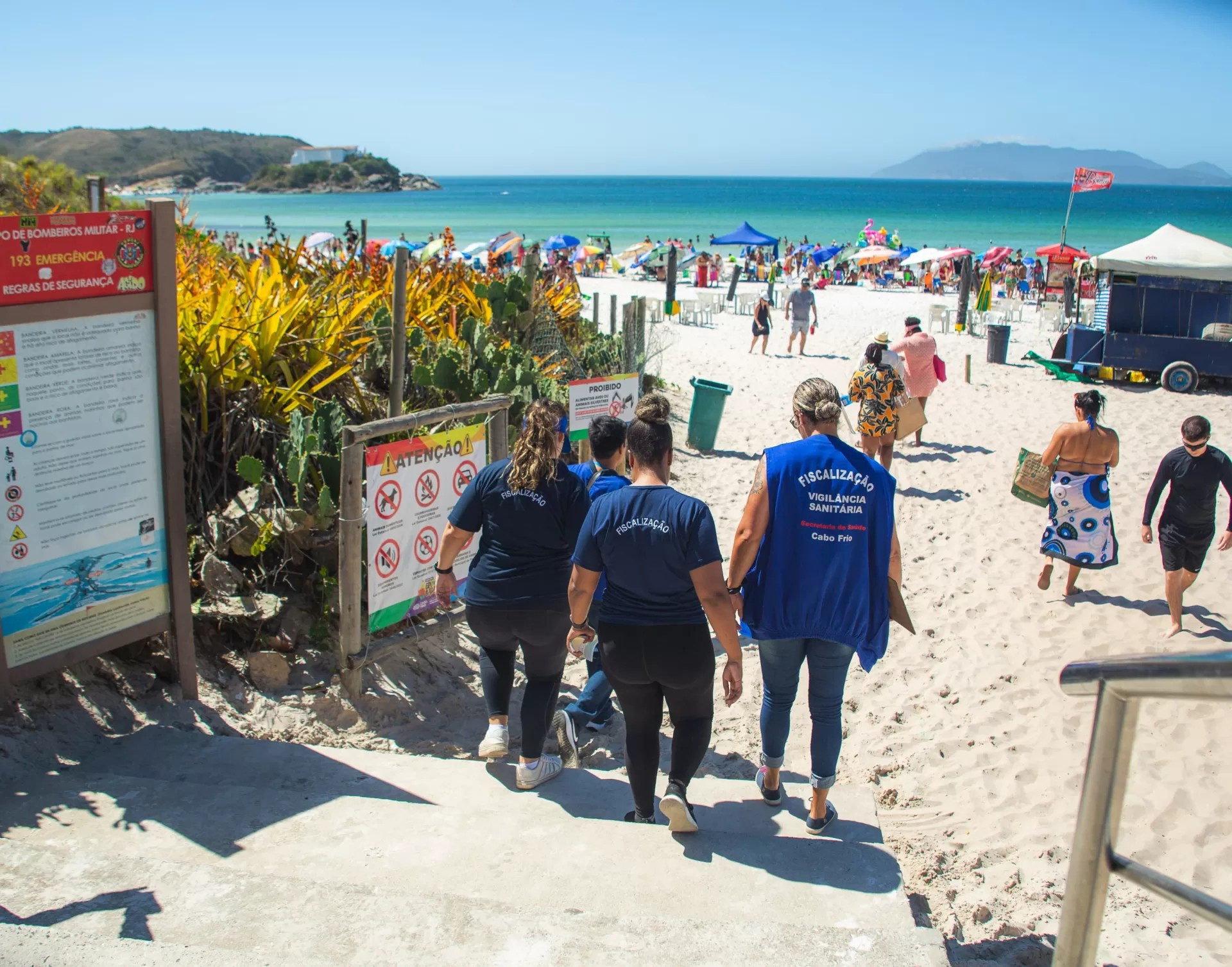 Fiscalização em barracas e carrinhos  - Ascom