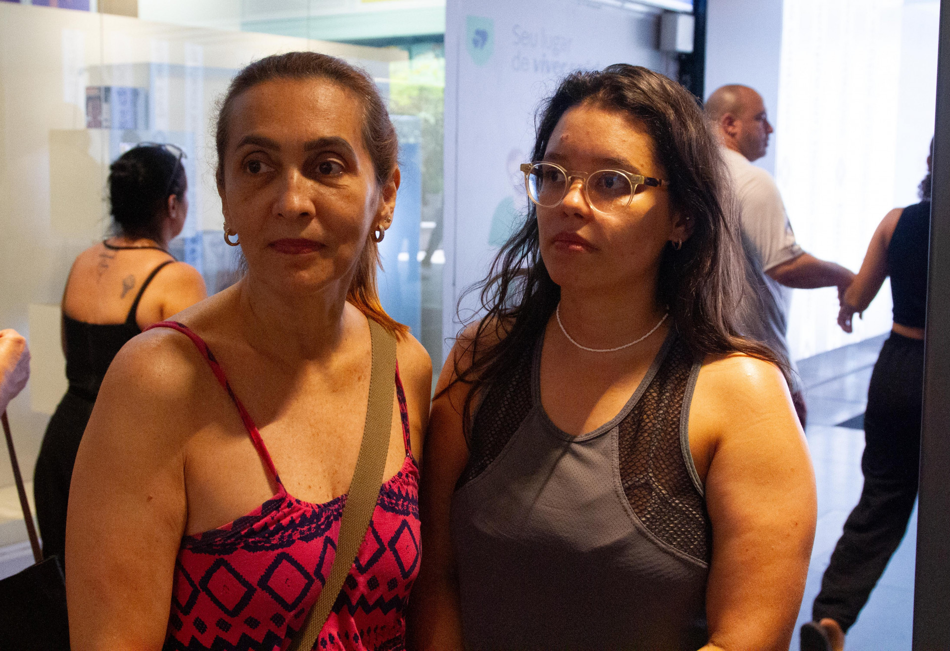 M&atilde;e e filha, Ana Beatriz Garcia, 55 anos, e Mariana Garcia, 29, ainda est&atilde;o abaladas - &Eacute;rica martin/Ag&ecirc;ncia O Dia