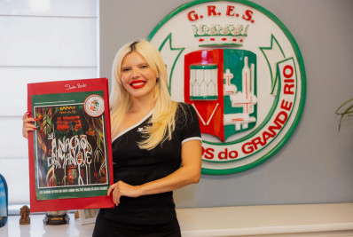 Grande Rio convida Duda Beat para desfilar