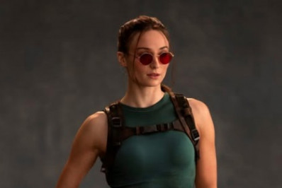 Veja Sophie Turner caracterizada como Lara Croft de 'Tomb Raider'