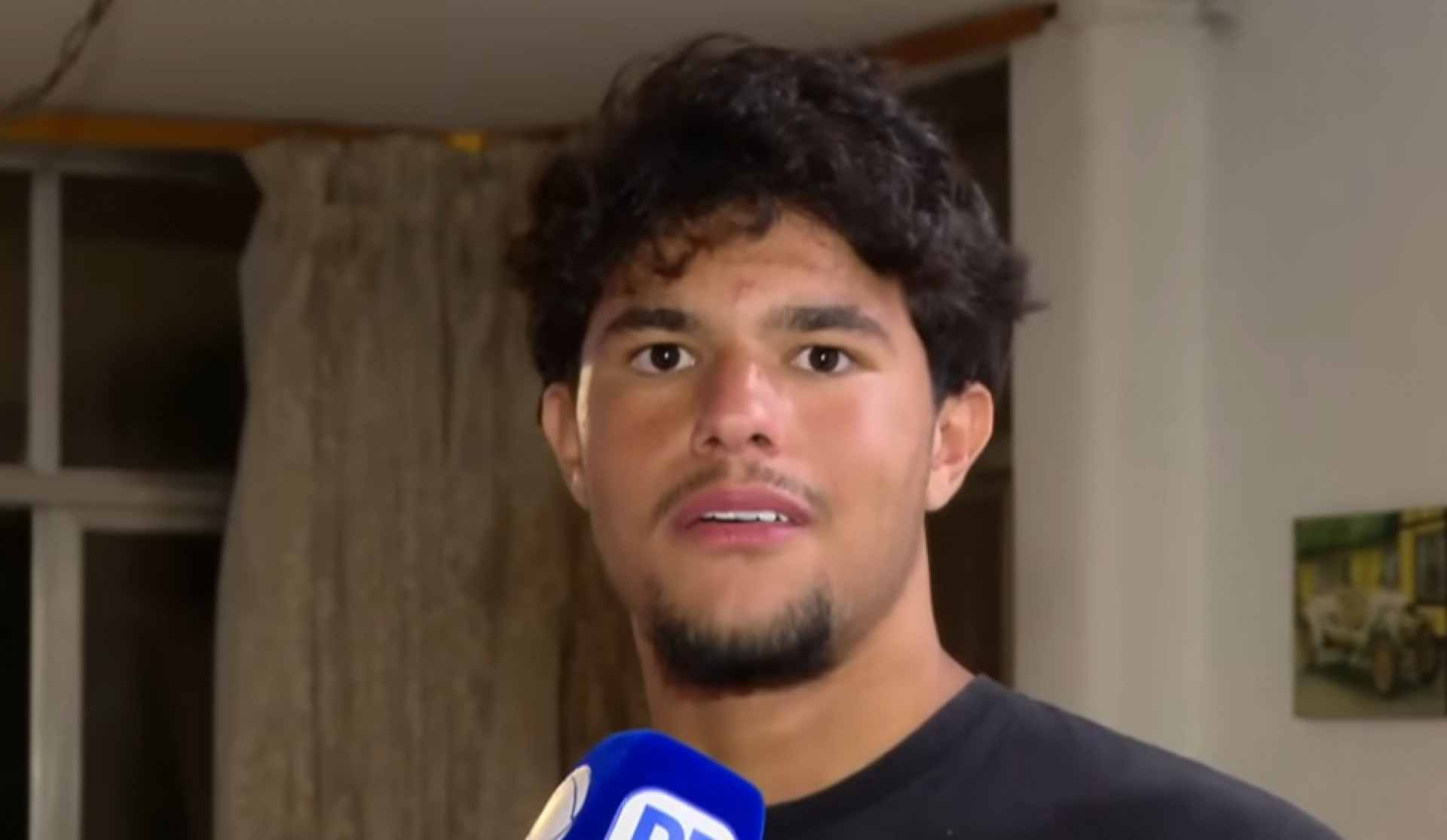 Bruninho Samudio concedeu entrevista nesta quinta-feira (15) - Reprodução / Record