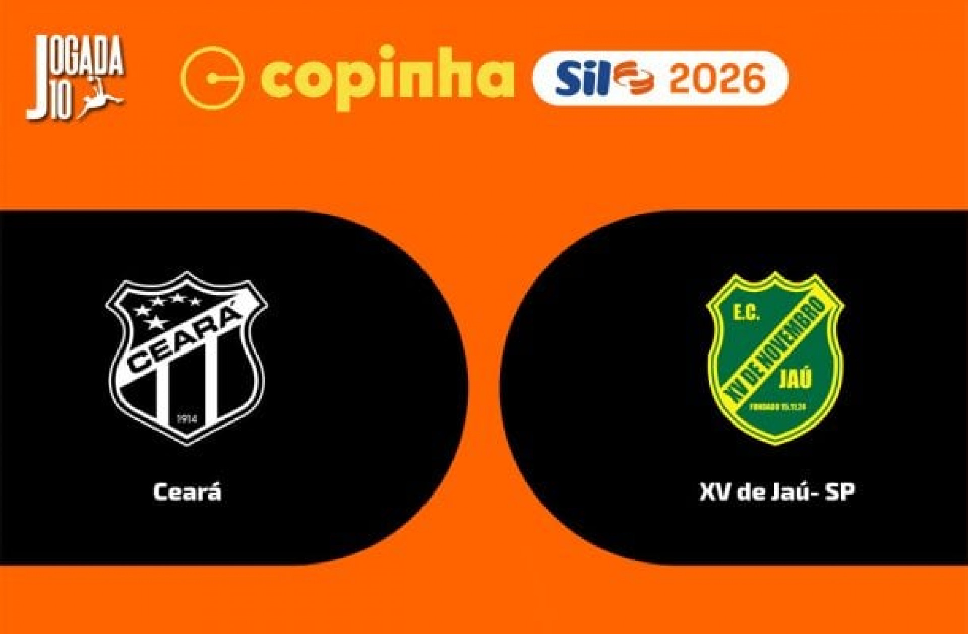 Cear&aacute; x XV de Ja&uacute;, AO VIVO, com a Voz do Esporte, &agrave;s 20h