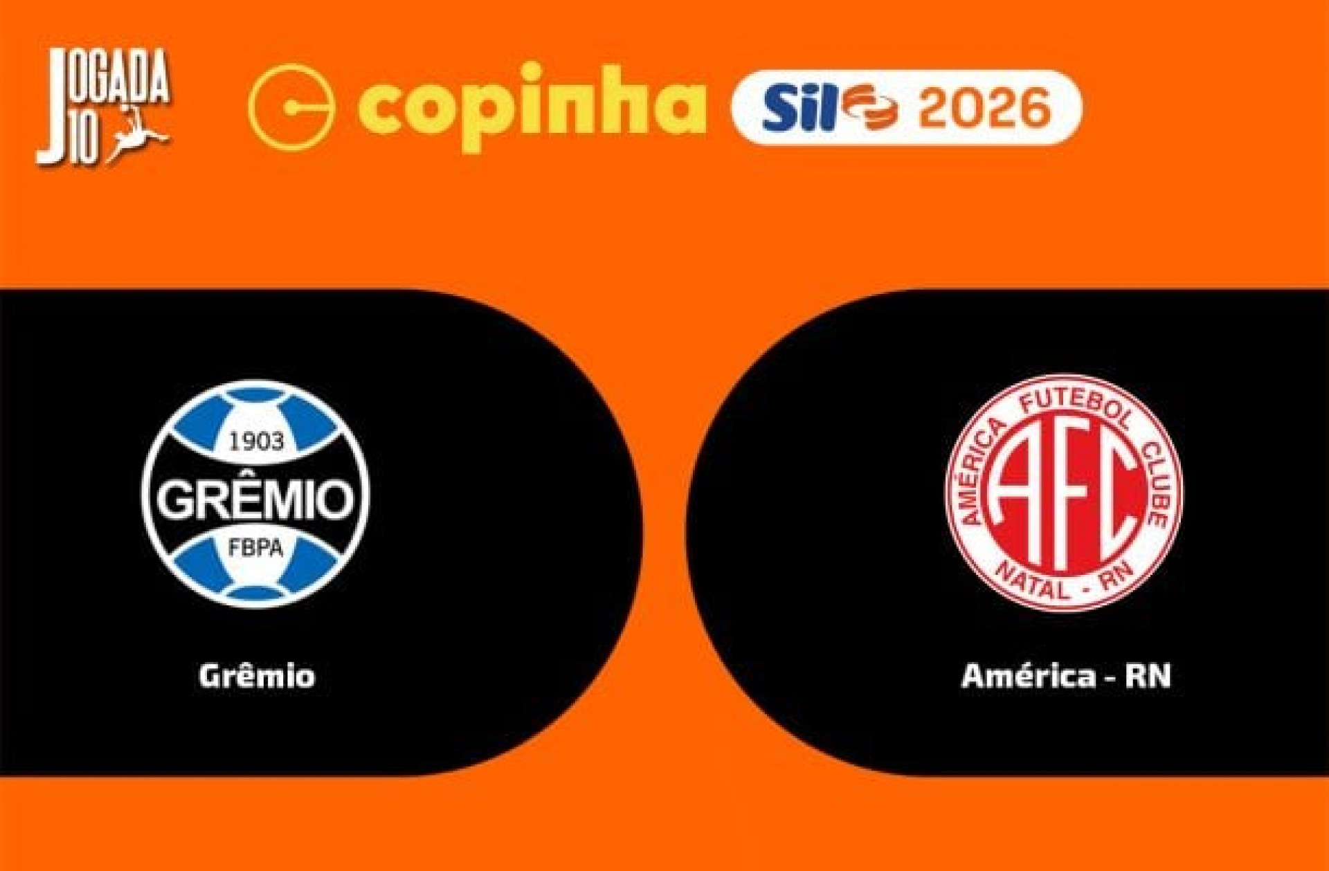 Gr&ecirc;mio x Am&eacute;rica-RN, AO VIVO, com a Voz do Esporte, &agrave;s 17h45