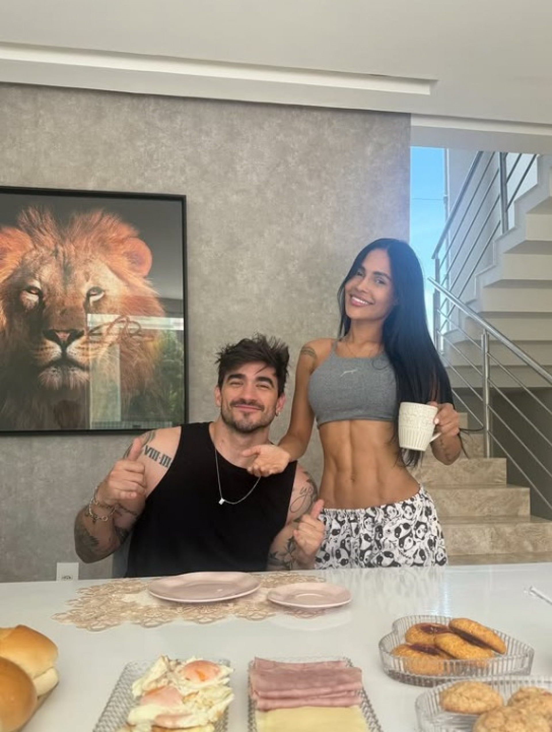 Gui Napolitano e Flay - Reprodução / Instagram