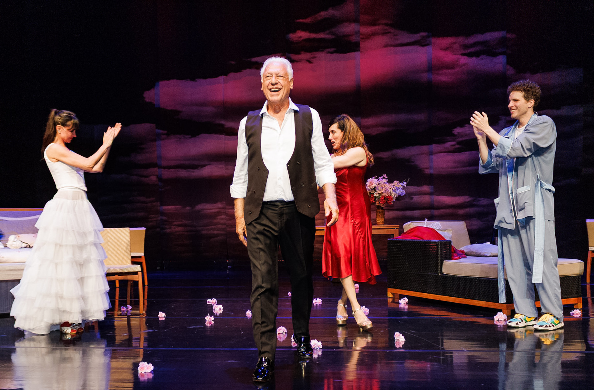 Antonio Fagundes, Christiane Torloni, Thiago Fragoso e Alexandra Martins em  'Dois de Nós' - Clayton Felizardo / Brazil News