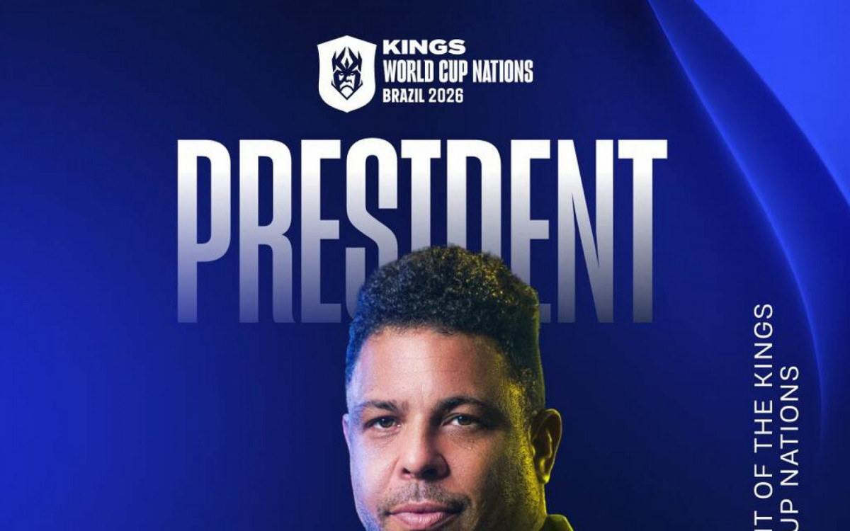 Casimiro e Ronaldo comandam jogo pr&eacute;-jogo da Kings League Nations