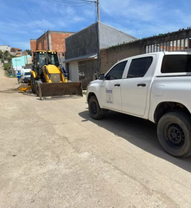 Inea deflagra ponto de furto de água no Porto do Carro, em São Pedro da Aldeia