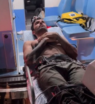 Luan Pereira sofre arritmia cardíaca e é levado às pressas ao hospital