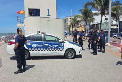Presença da Guarda Municipal reforça ordem e tranquilidade nas praias de Macaé