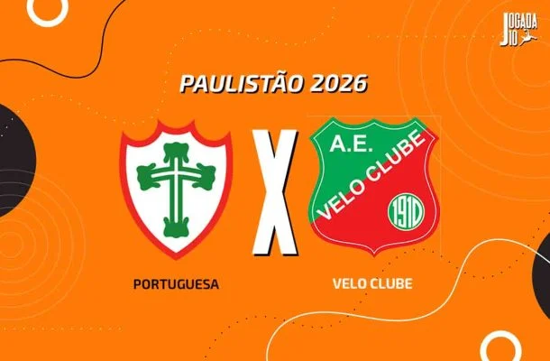 Portuguesa x Velo, AO VIVO, com a Voz do Esporte, &agrave;s 15h30