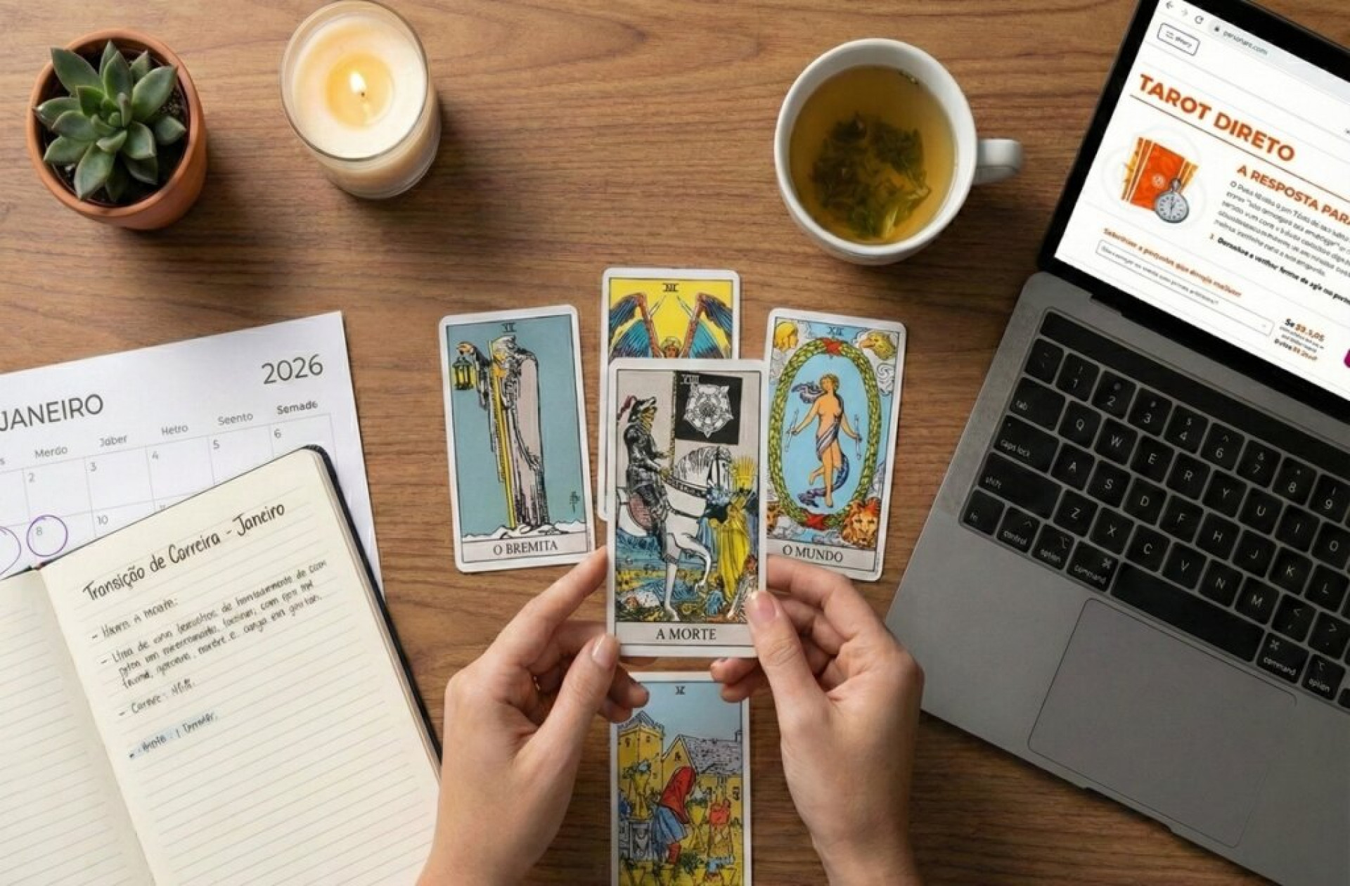 Transi&ccedil;&atilde;o de carreira em janeiro? Pergunte ao Tarot antes de pedir demiss&atilde;o
