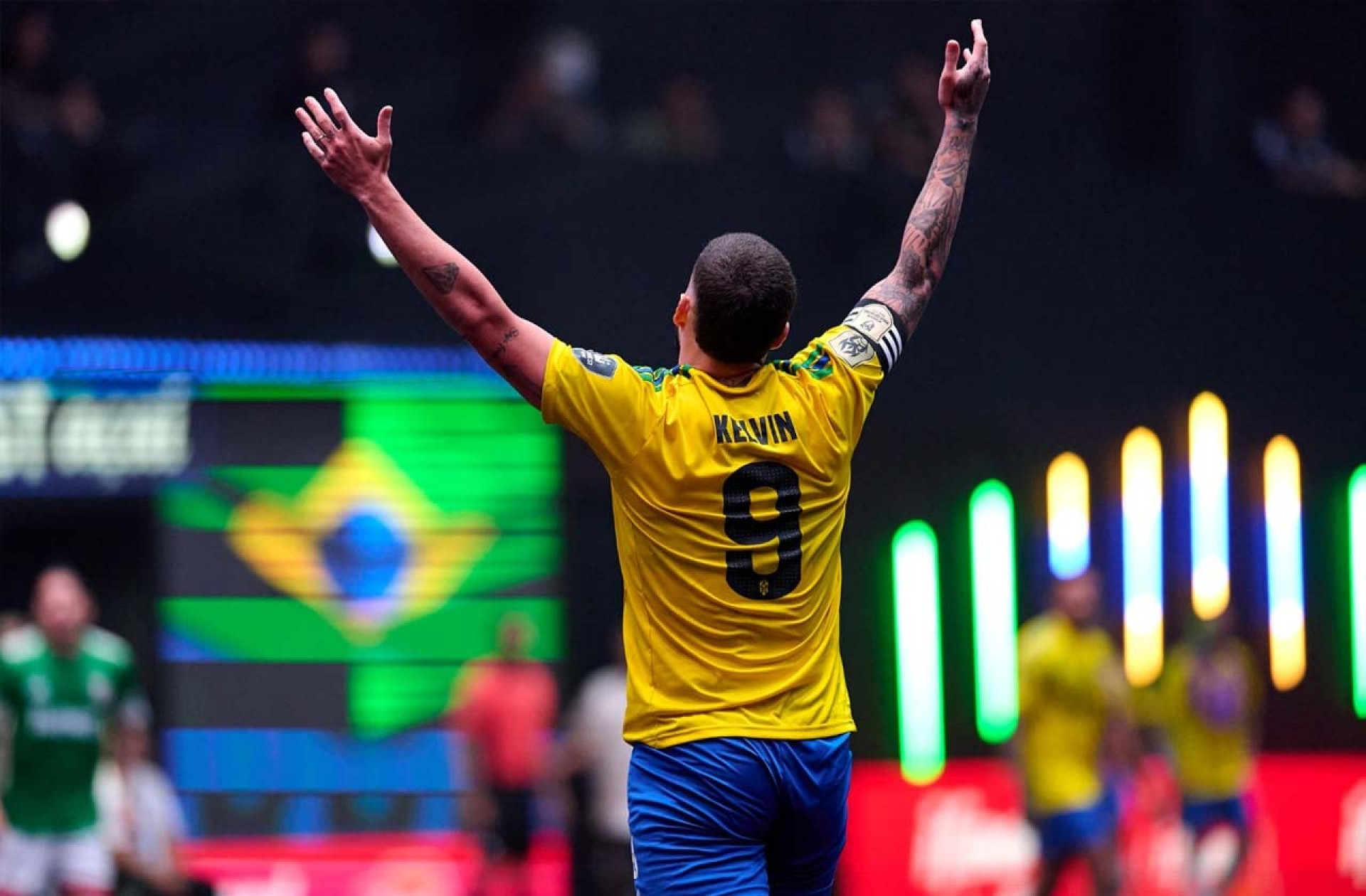 Kelvin mostra otimismo por novo t&iacute;tulo do Brasil na Kings League Nations