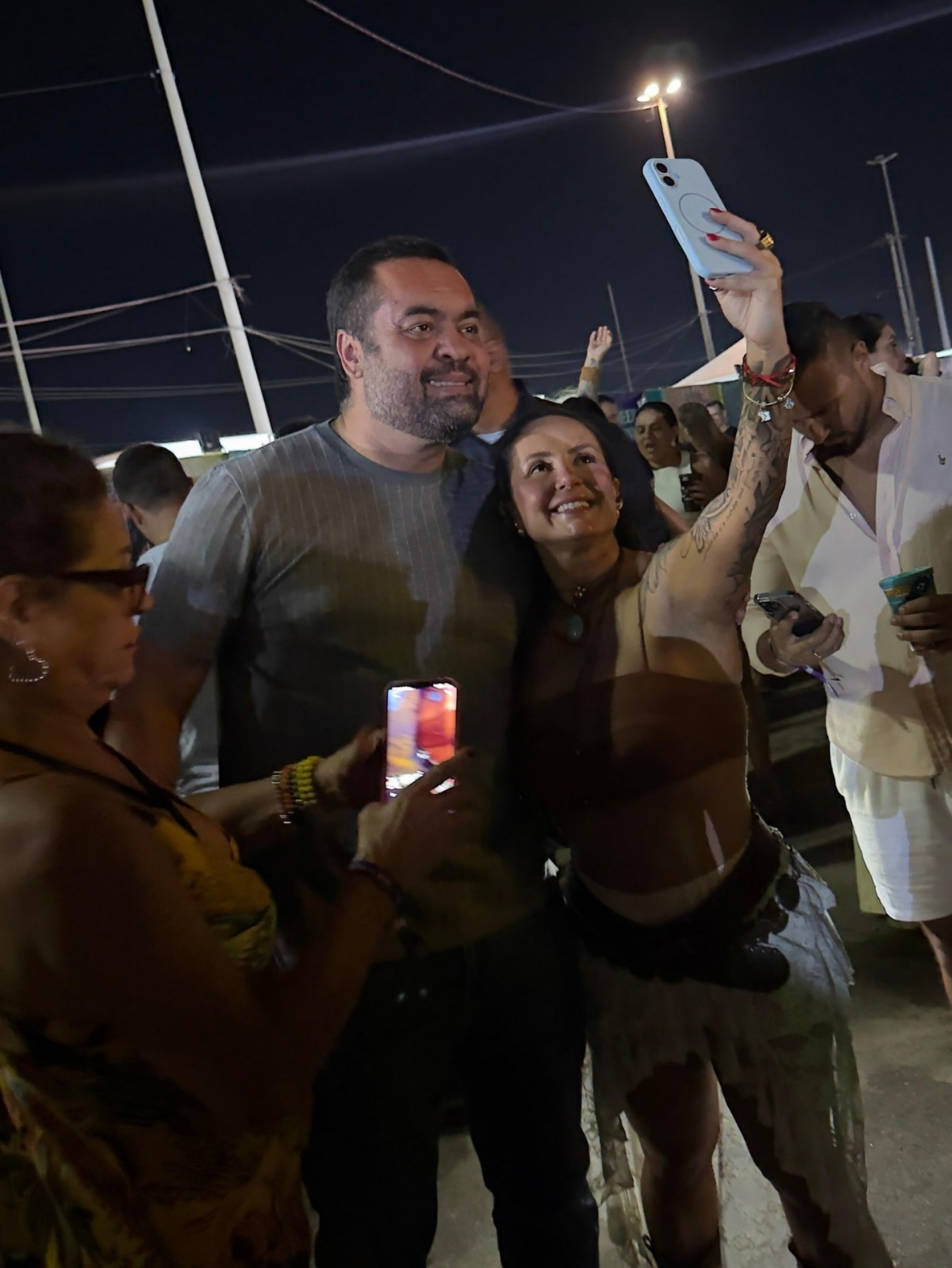 Governador Cláudio Castro prestigia abertura do Festival de Verão - Reprodução/Redes Sociais