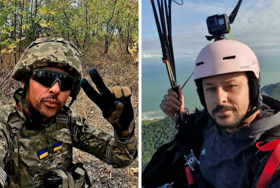 Ex-voluntário na guerra da Ucrânia morre em acidente de parapente em praia de SC