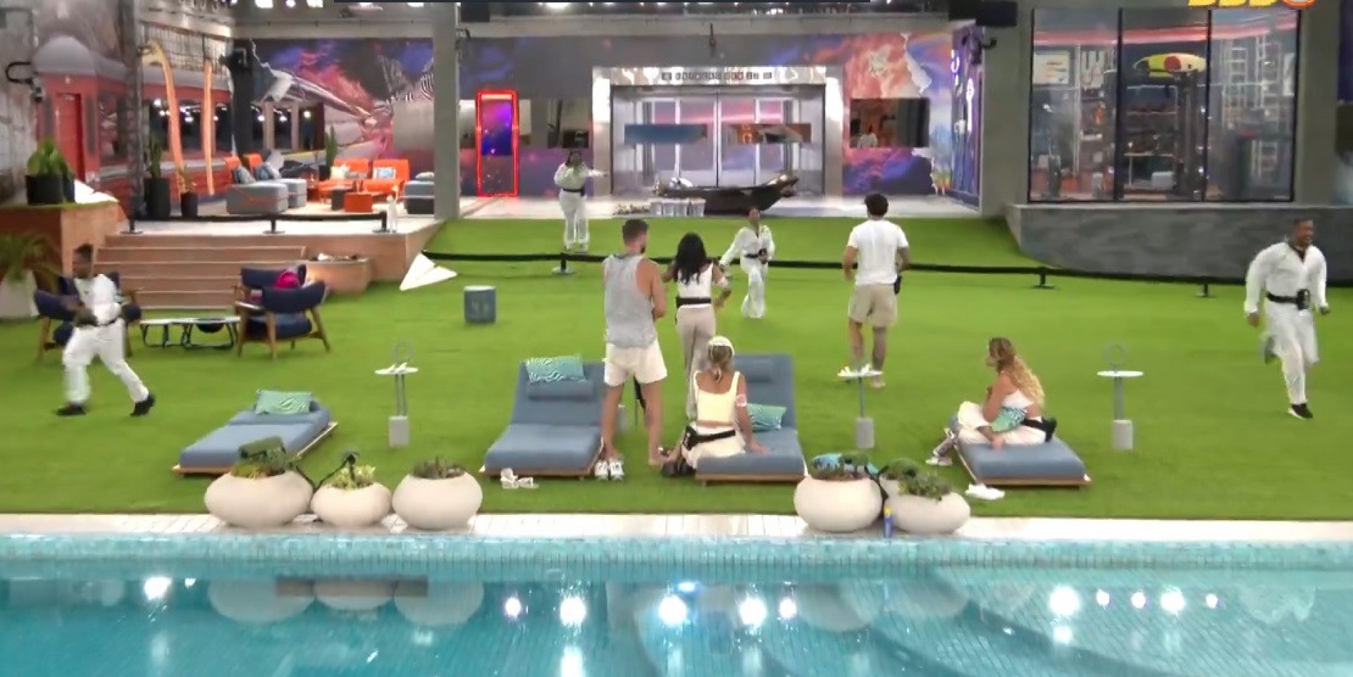 Chaiany, Gabriela, Leandro e Matheus entram na casa do 'BBB 26' - Reprodução de vídeo 