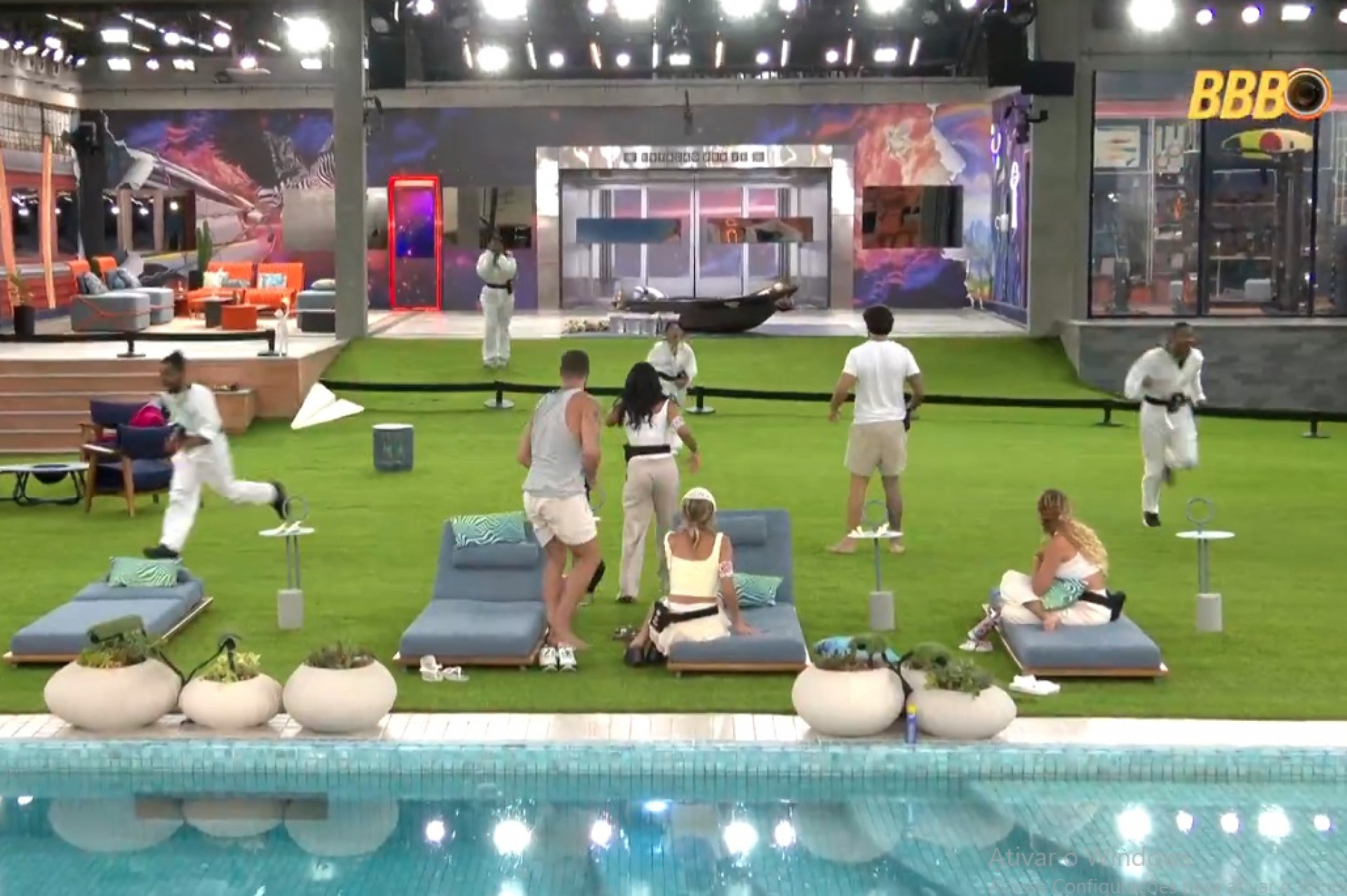 Chaiany, Gabriela, Leandro e Matheus entram na casa do 'BBB 26' - Reprodução de vídeo 