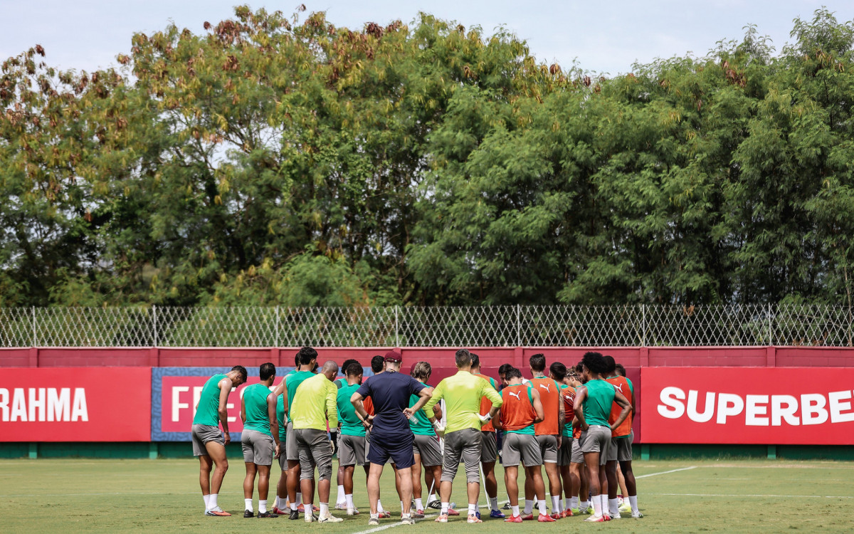 Jogadores do Fluminense que se apresentaram no dia 8 passarão a treinar com reservas que estão jogando