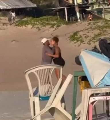 Homem é flagrado agredindo mulher na Praia Grande, em Arraial do Cabo