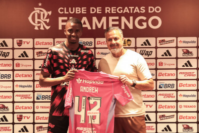 Andrew explica escolha pelo Flamengo: 'Representa o sonho da minha família'