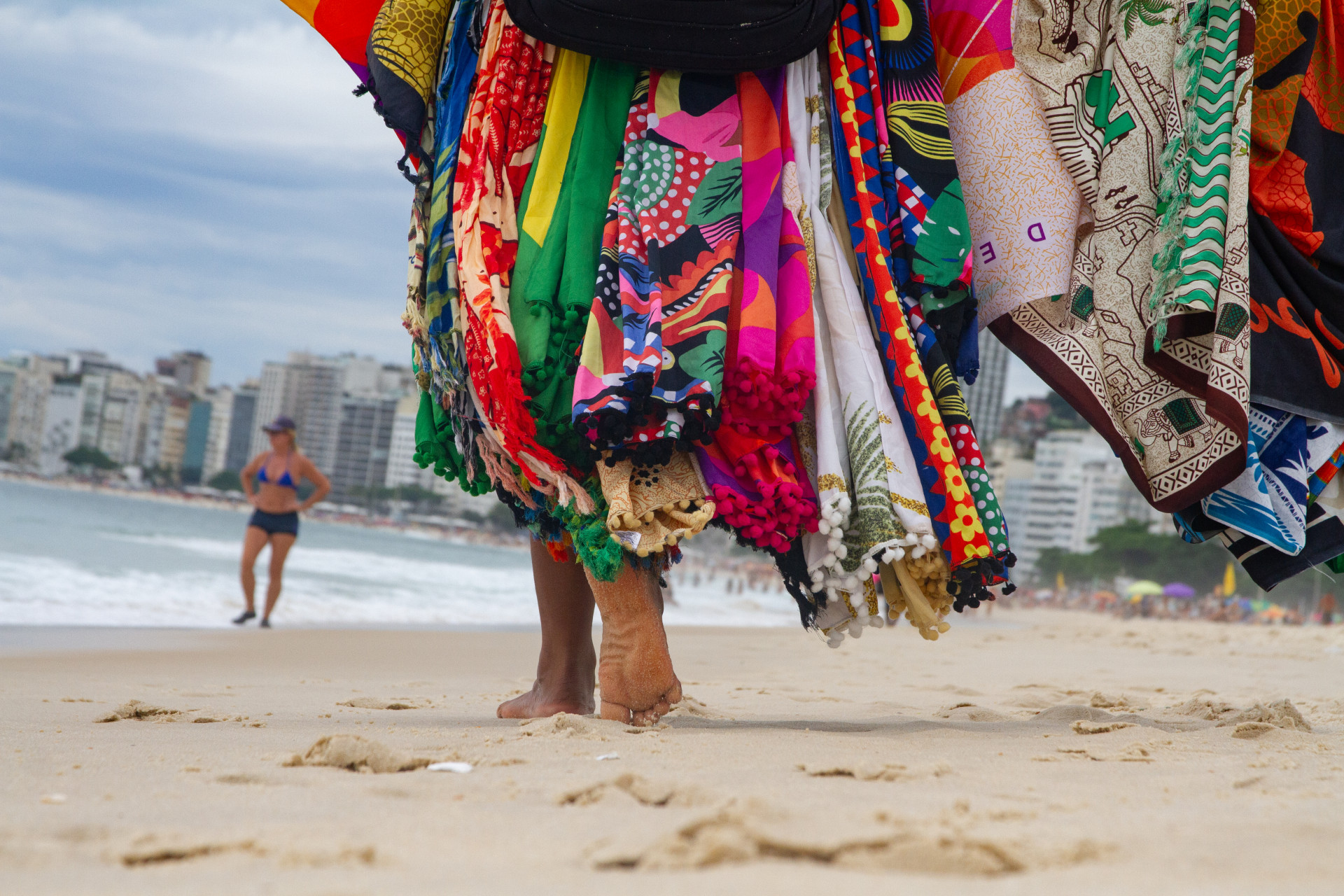 A praia de Copacabana, com seu famoso cal&ccedil;ad&atilde;o, ser&aacute; uma op&ccedil;&atilde;o - &Eacute;rica Martin/Arquivo Ag&ecirc;ncia O Dia