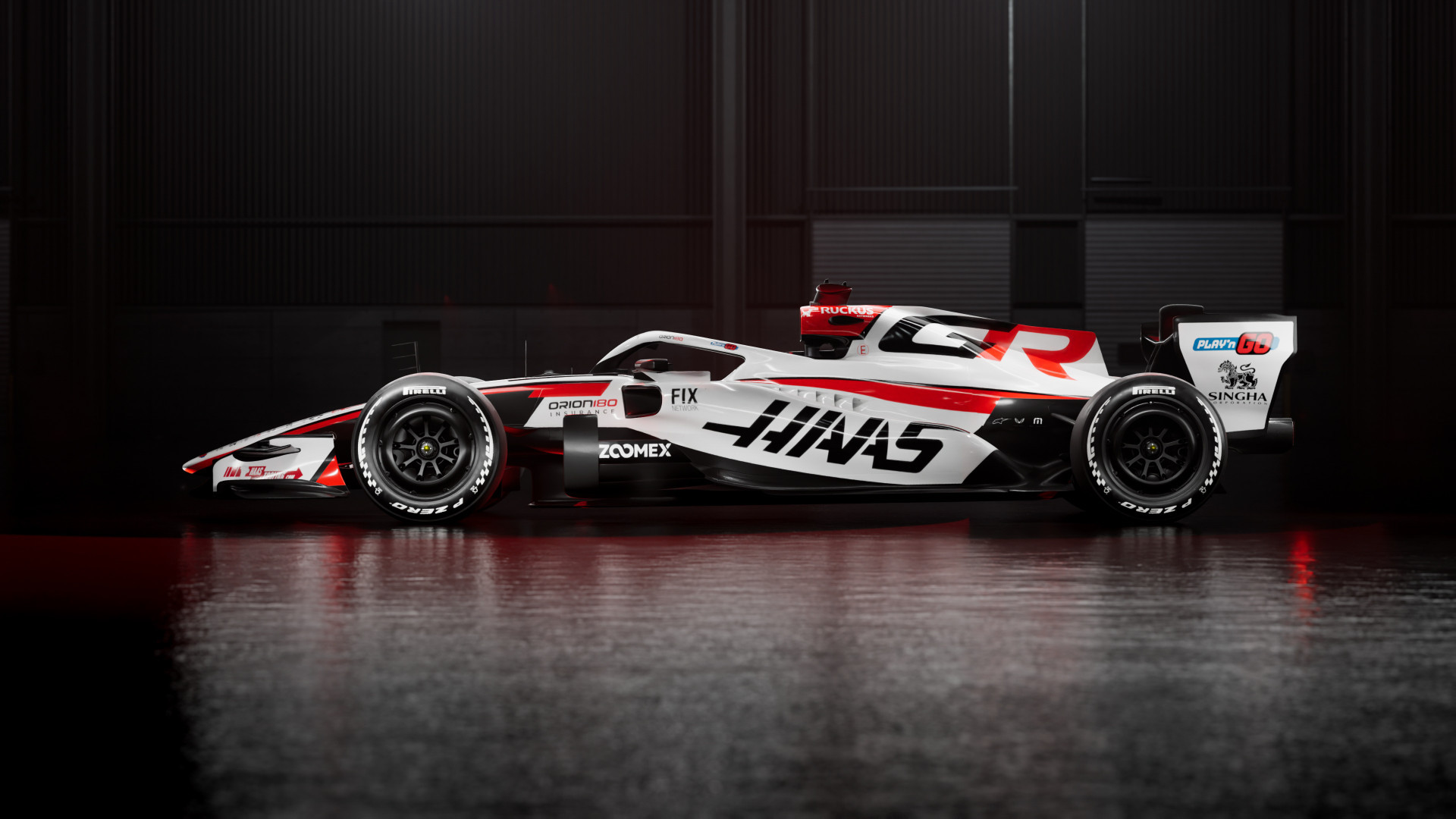 A carro da Haas para a temporada 2026 da Fórmula 1 tem o nome de VF-26 - Divulgação