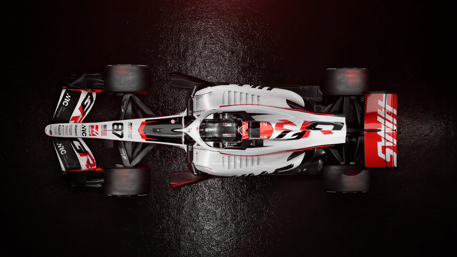 A carro da Haas para a temporada 2026 da Fórmula 1 tem o nome de VF-26 - Divulgação