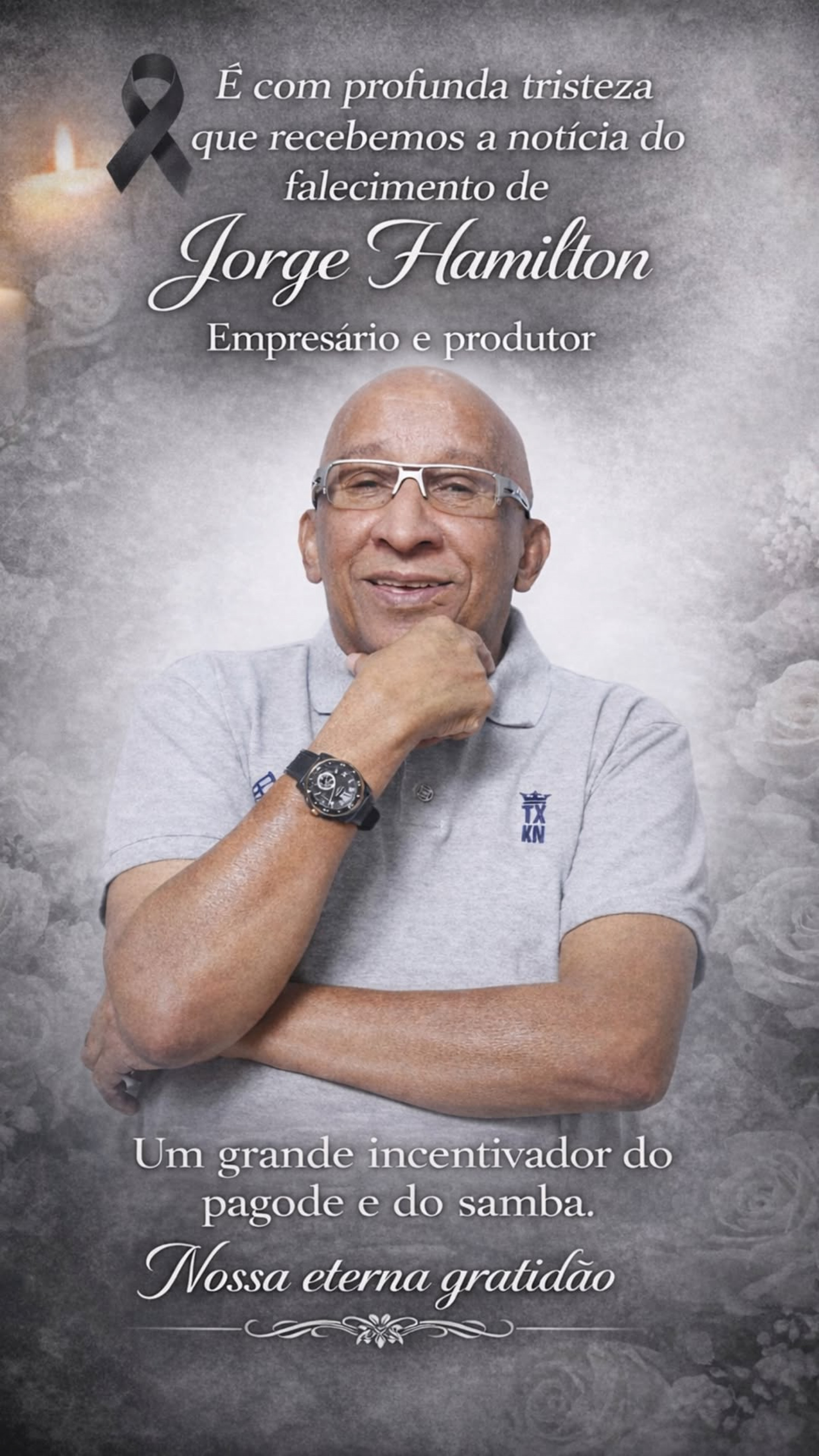 Exaltasamba lamenta morte do produtor Jorge Hamilton - Reprodução / Instagram