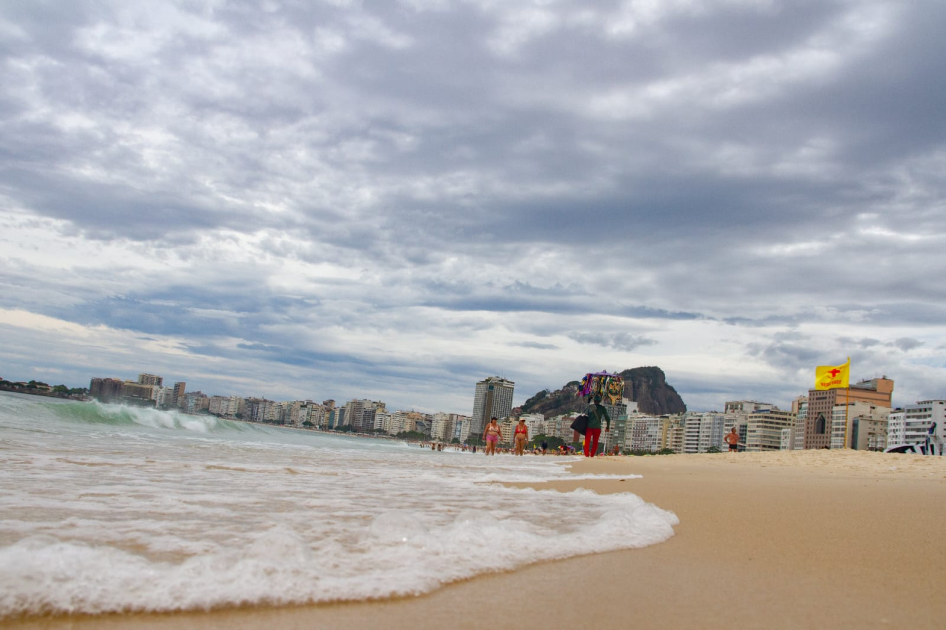 Rio pode registras pancadas de chuva a partir da tarde - Érica Martin/Agência O Dia