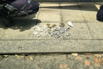 Homem é preso por tráfico de drogas no Caminho de Dentro, em Paraíba do Sul