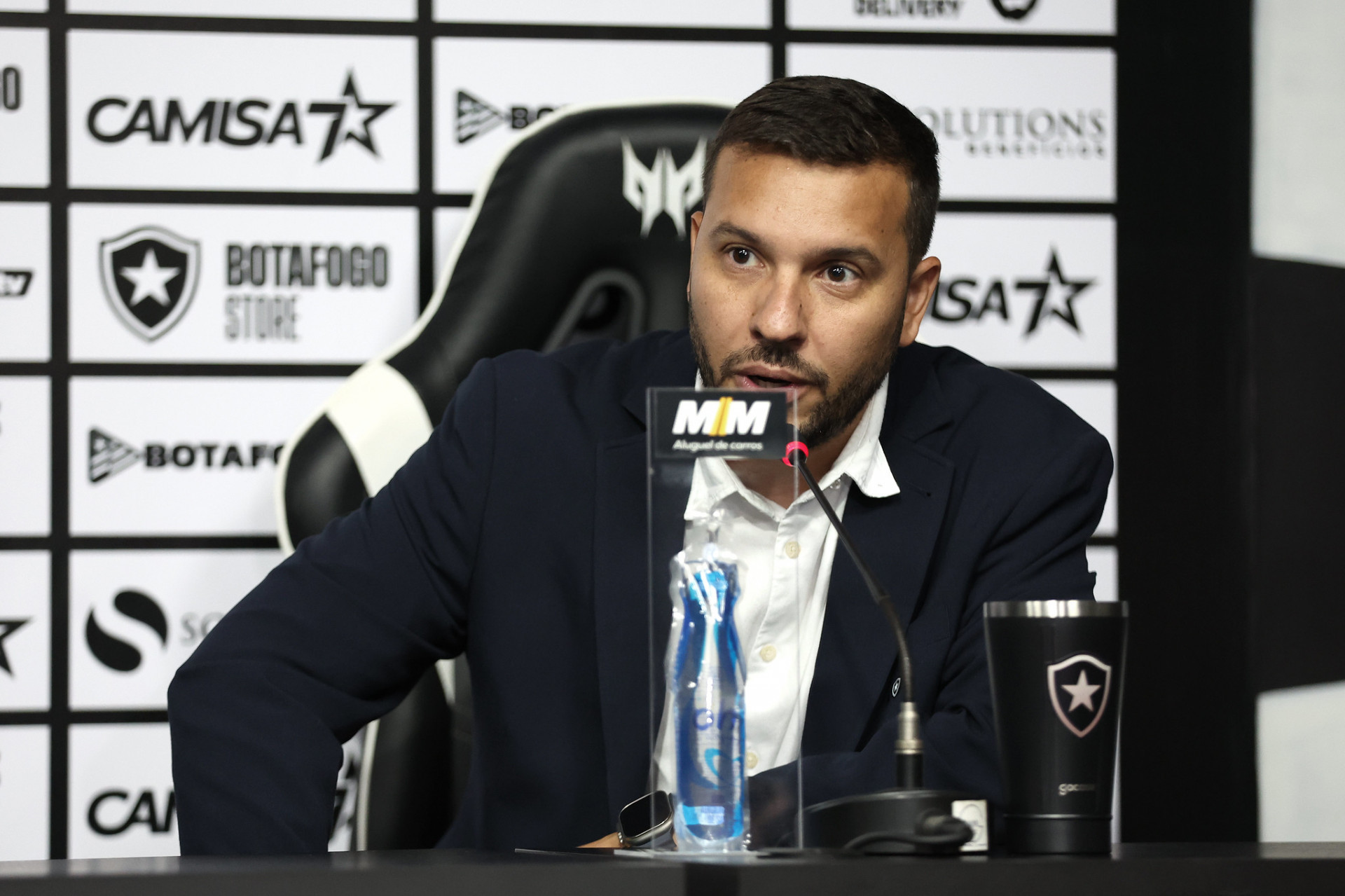 Botafogo anuncia saída de Alessandro Brito, que era Diretor de Gestão Esportiva