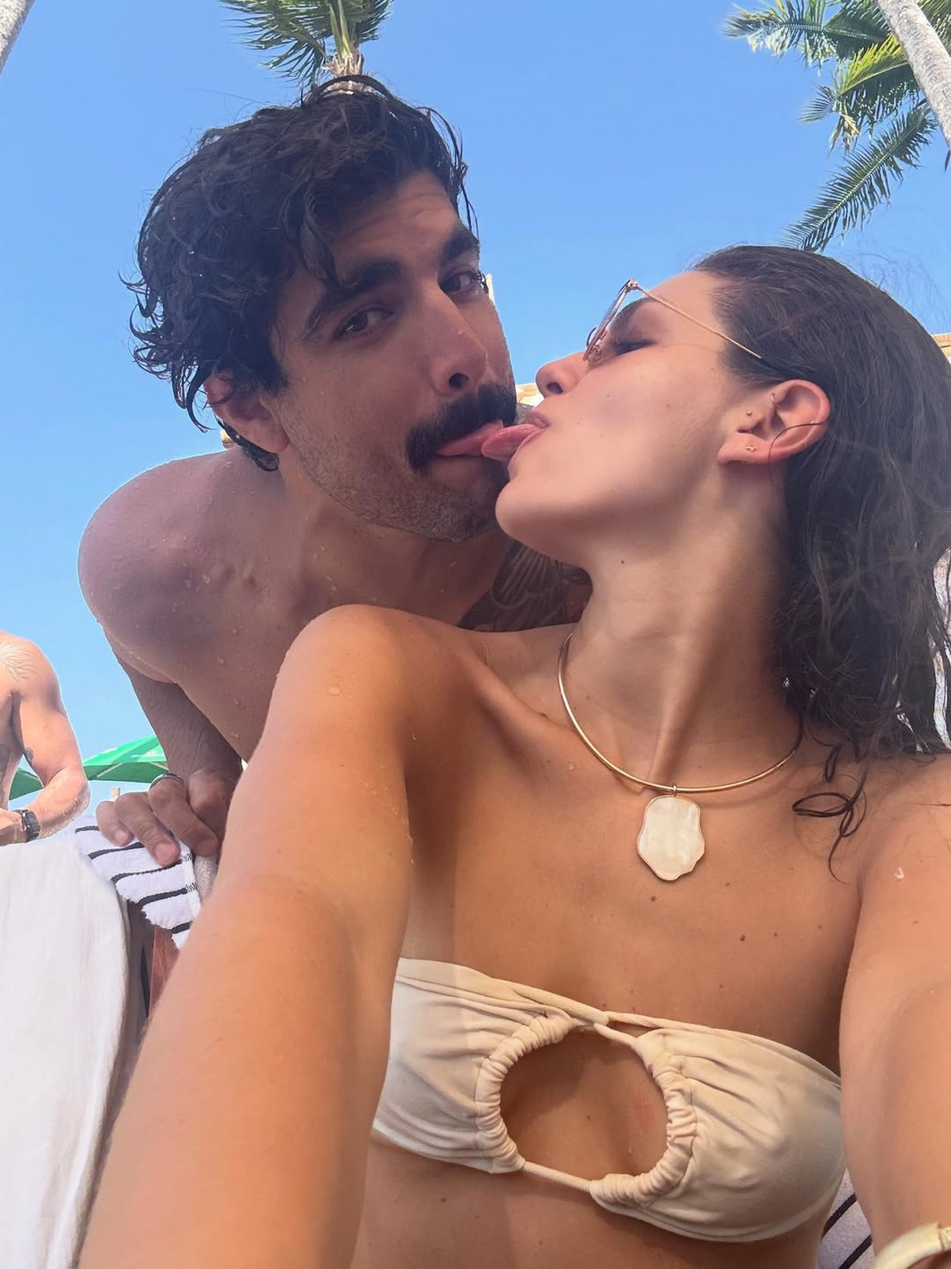 Caio Castro e Vitória Bohn - Reprodução do Instagram