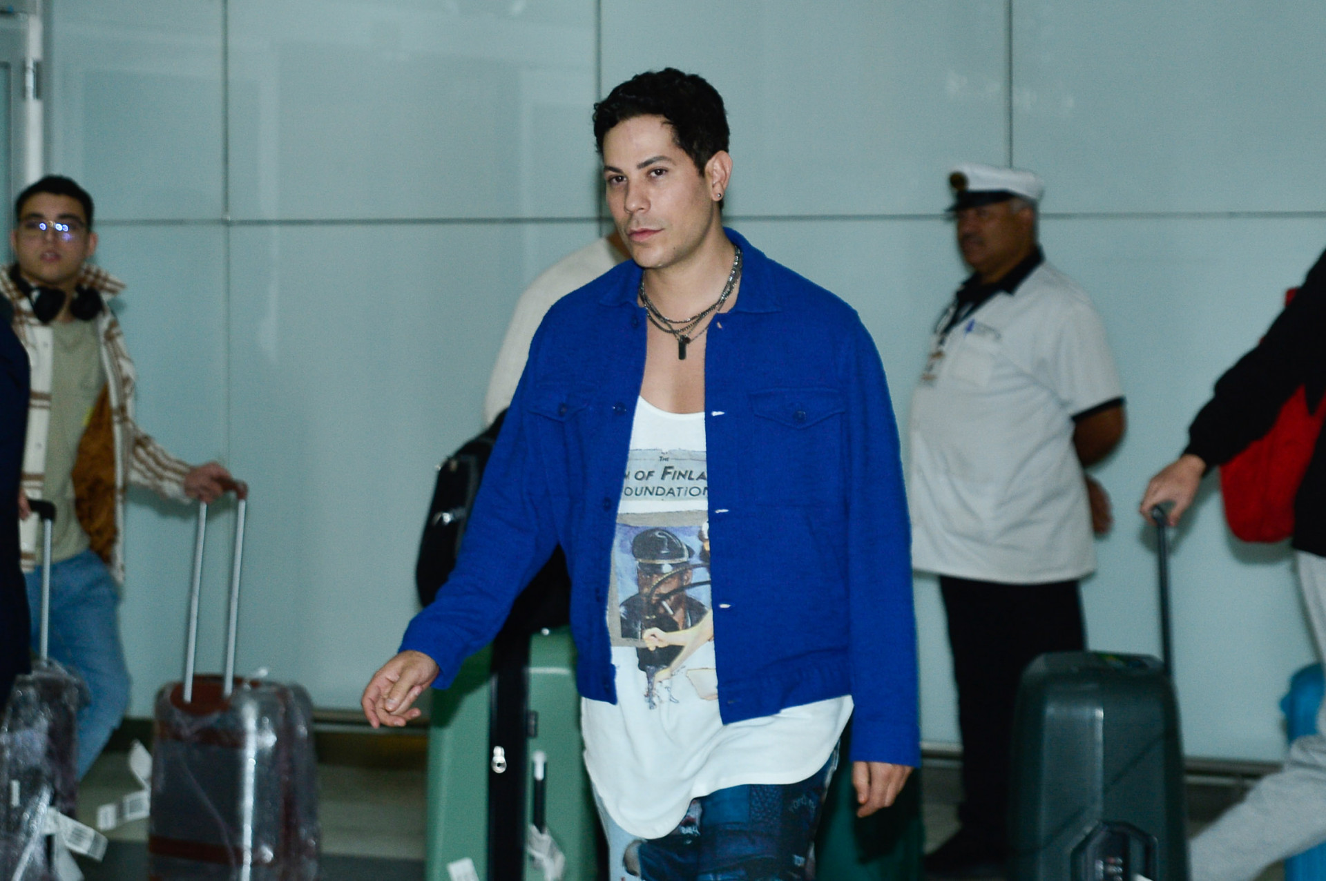 Christian Chávez desembarca em São Paulo - Eduardo Martins / Brazil News