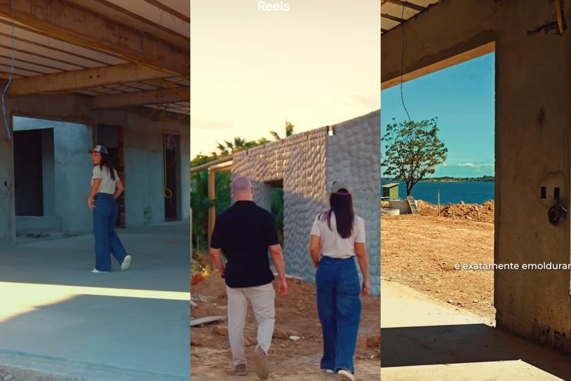 Ivete Sangalo visita obras da mansão que está construindo em Juazeiro - Reprodução / Instagram