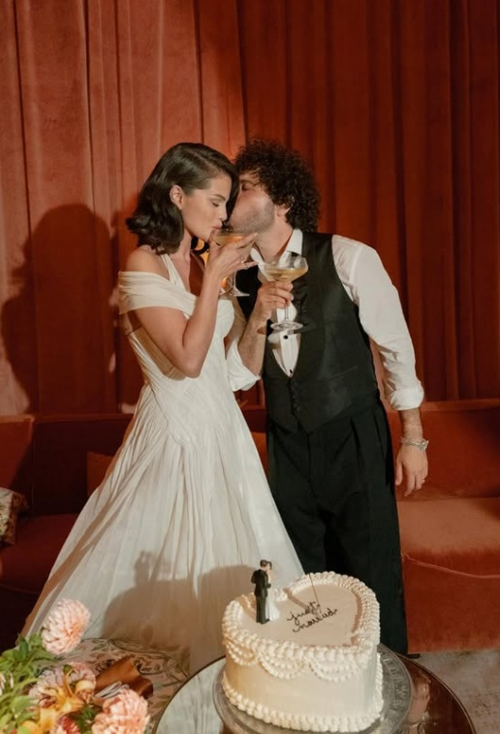Casamento de Selena Gomez e Benny Blanco - Reprodução / Instagram