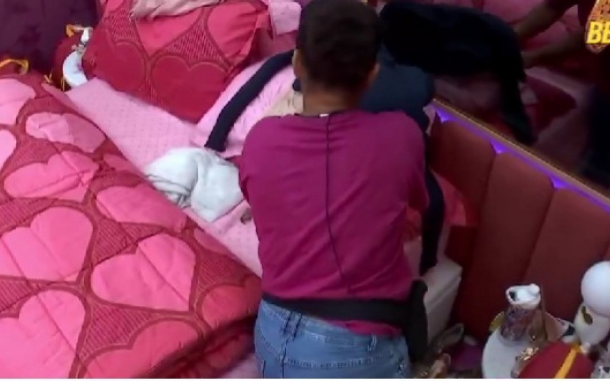 Milena desfaz a troca de len&ccedil;&oacute;is