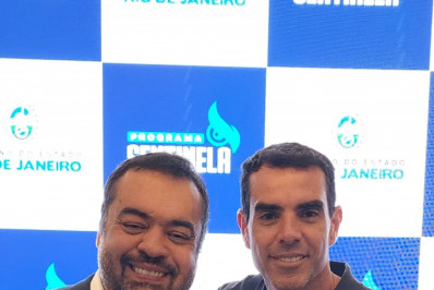 Ao lado do governador Cláudio Castro, Fabinho Costa reforça aposta na segurança pública