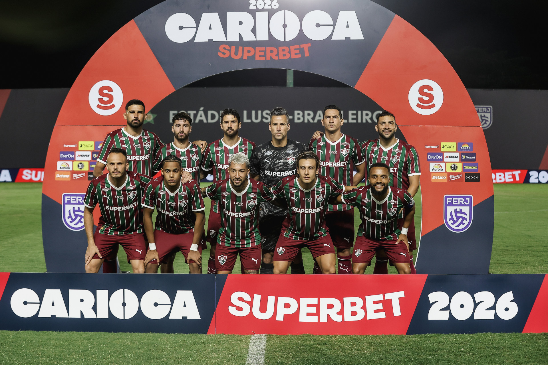 Time titular do Fluminense para encarar o Nova Iguaçu, no Luso-Brasileiro - Lucas Merçon / Fluminense FC