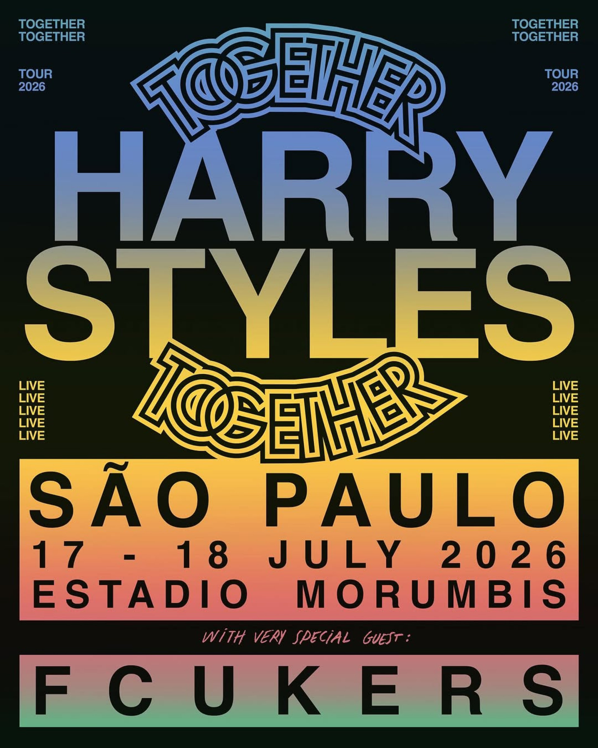 Harry Styles anuncia dois shows em São Paulo em julho - Reprodução / Instagram