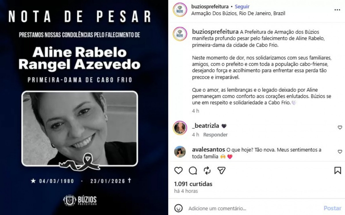 Autoridades e entidades prestam apoio à família do prefeito Dr. Serginho