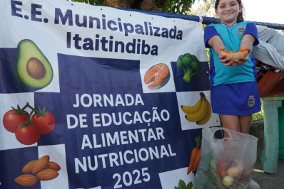 Escola fica entre as vinte melhores do país por atividade ligada à alimentação