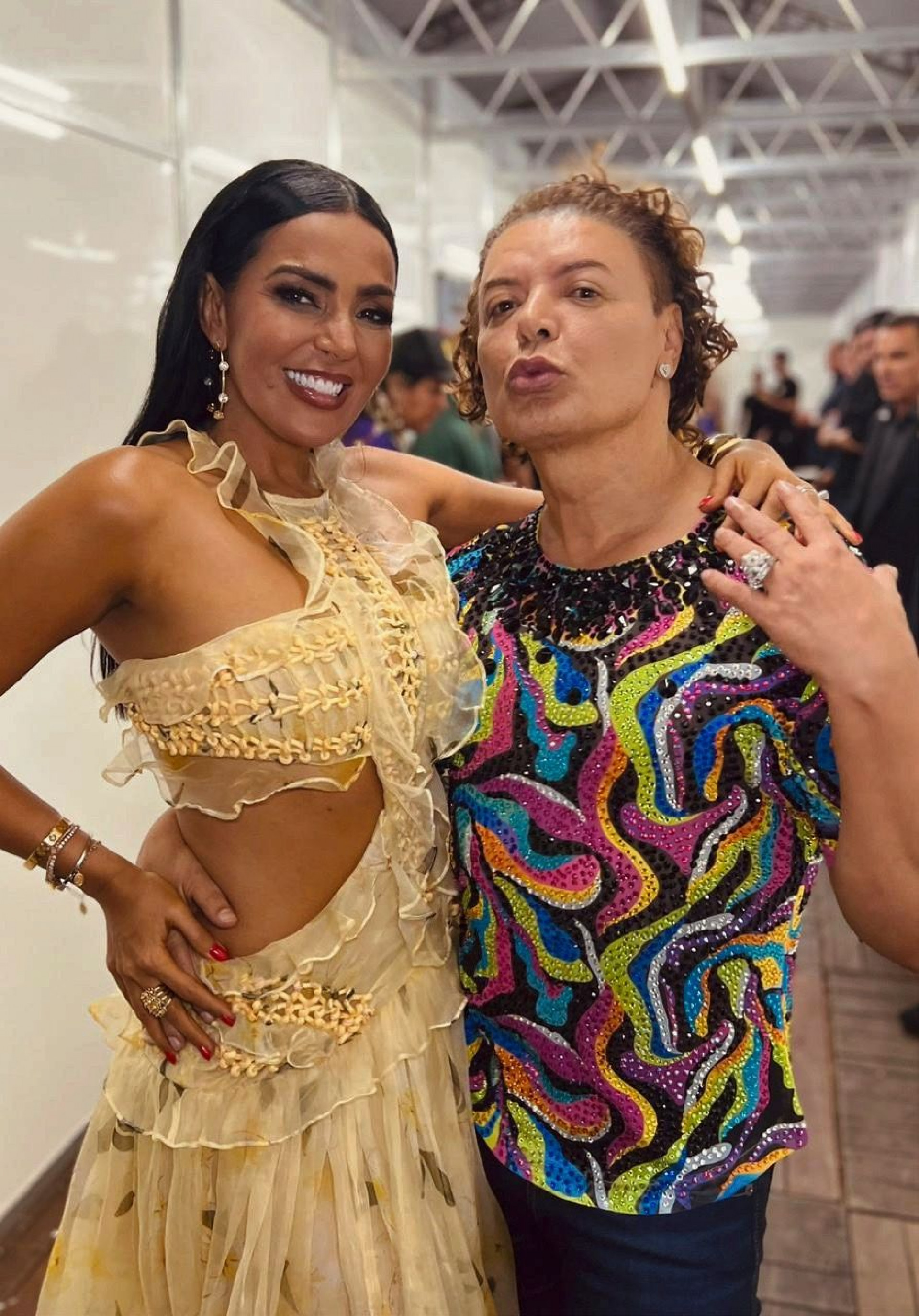 Gardênia Cavalcanti e David Brazil - Divulgação