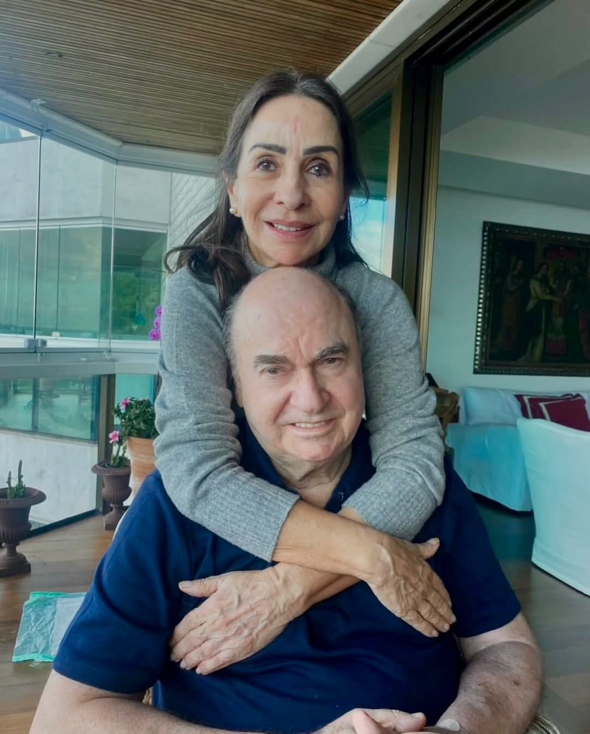 Mariangeles e Cesar Maia foram casados por 56 anos